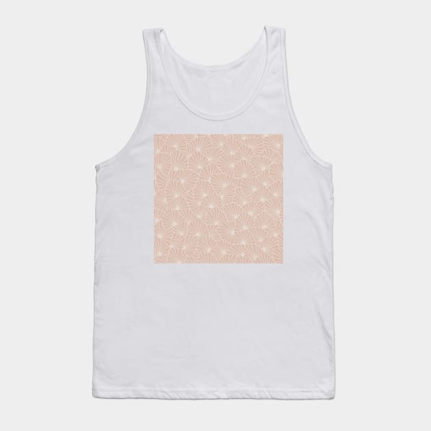 pink geometric pattern Tank Top by ghjura